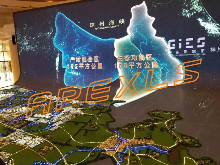 康碩展LED創(chuàng)意屏助力2019博鰲論壇