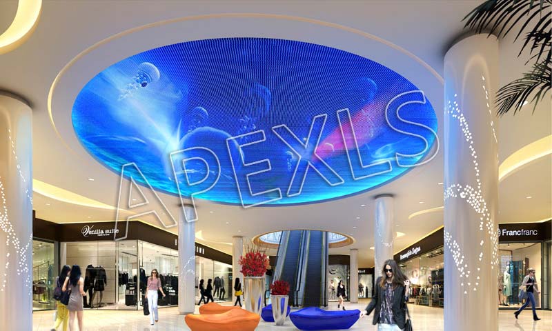 康碩展LED天幕屏 演繹主題夢幻光影世界