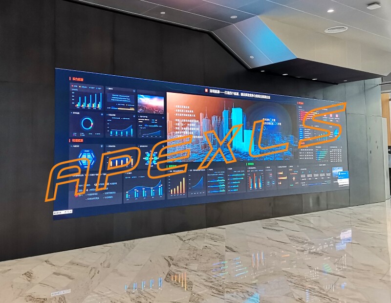 深圳新能源大廈P1.5 COB顯示屏