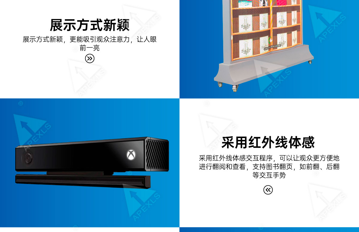 LED翻書屏