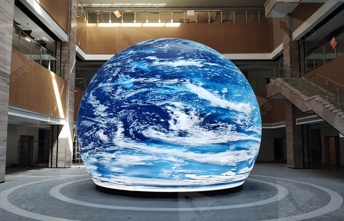 康碩展直徑7米LED球形屏