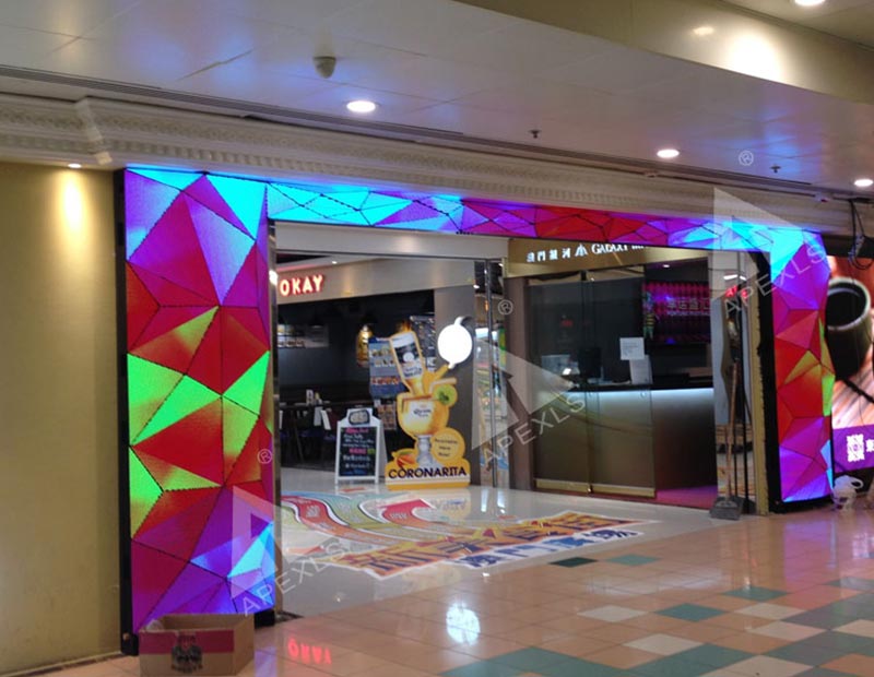 香港P6MM LED鉆石屏