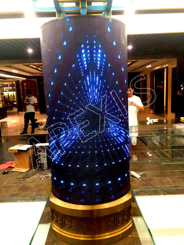 沈陽P6MM圓柱LED顯示屏