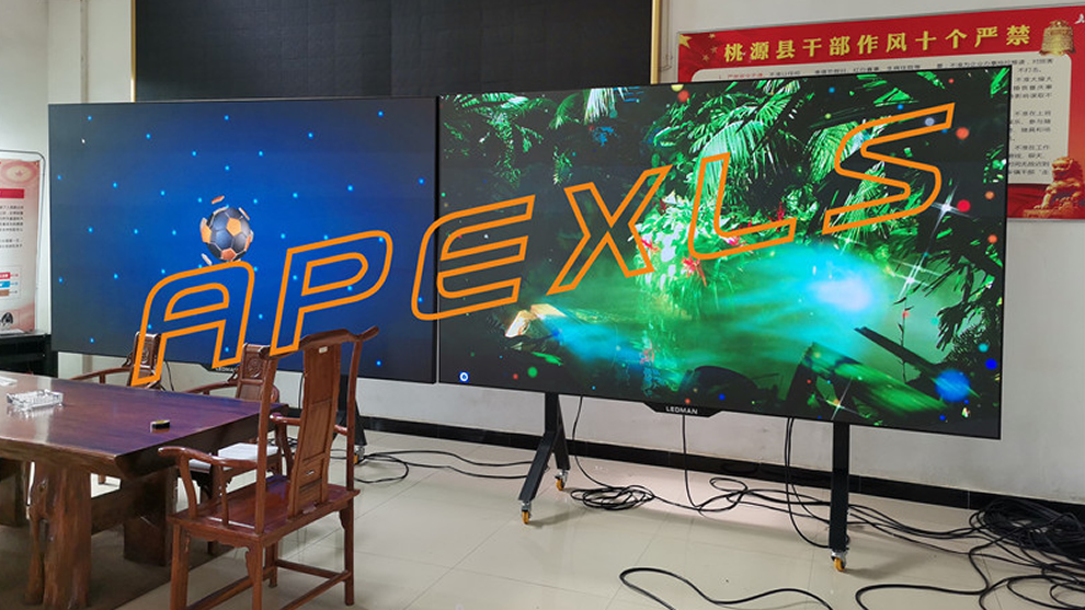 湖南桃源縣政府P1.5MM戶內(nèi) COB全彩顯示屏
