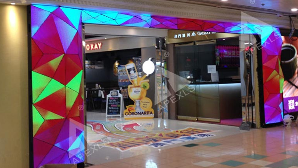 香港P6MM LED鉆石屏