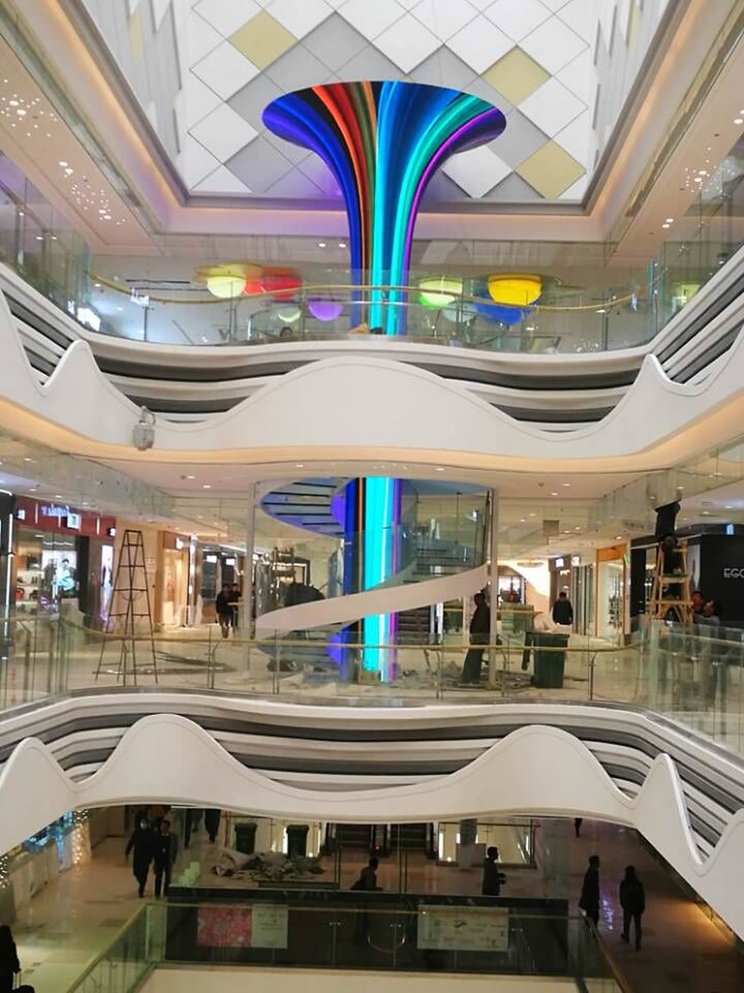 成都吾悅廣場(chǎng)P6MM LED喇叭屏