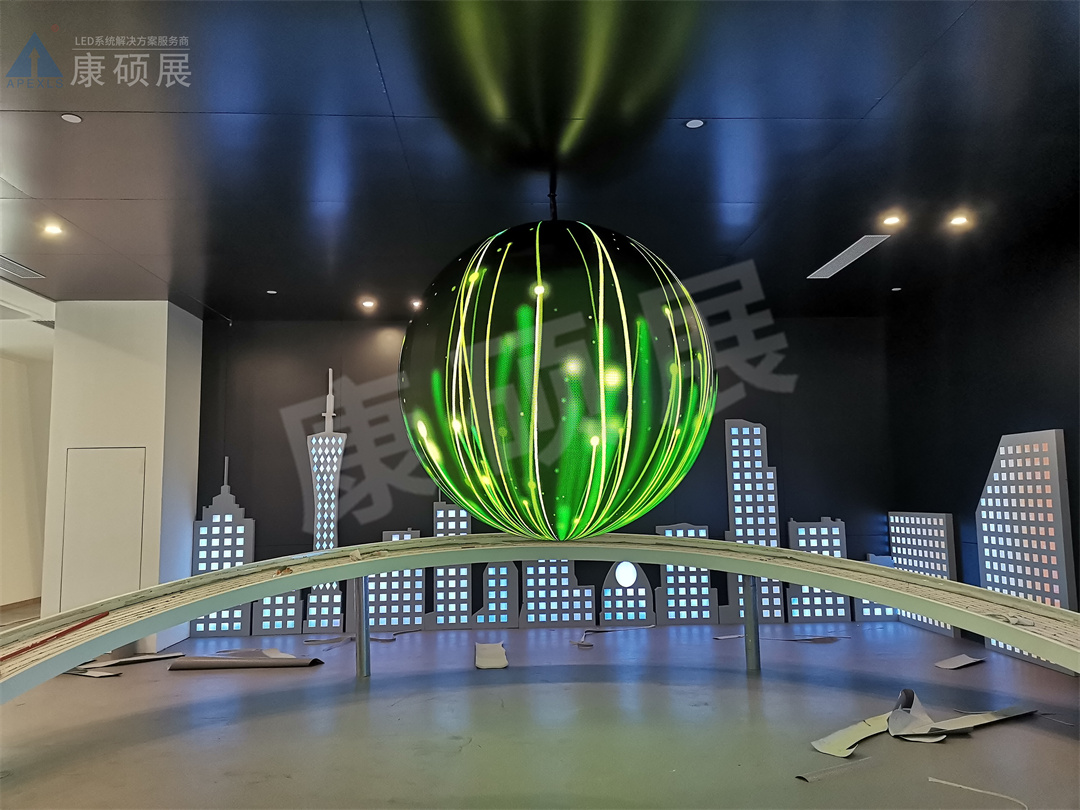 廣州黃埔P2球形屏案例
